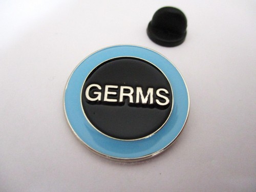 Germs punk metal - punk, badge