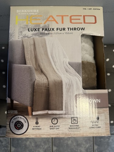 Brand new heated - brand, throw