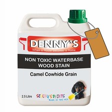 Denny's Leather Paint For Stools Colour- Camel Cowhide Grain