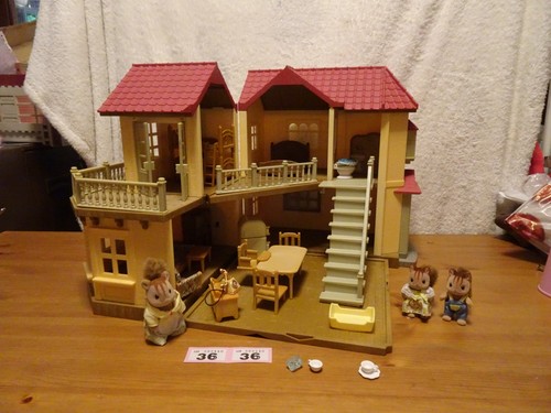 Sylvanian families furnished - families,