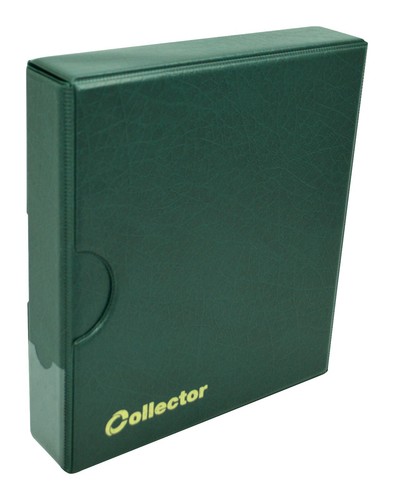 Collector coin album case - in,
