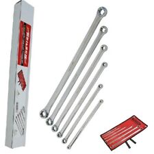 6pc E-Torx Extra Long Reach Spanner Wrench Set E6–E24 CRV Female Star Tool