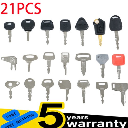 Digger excavator key set 21 - /,