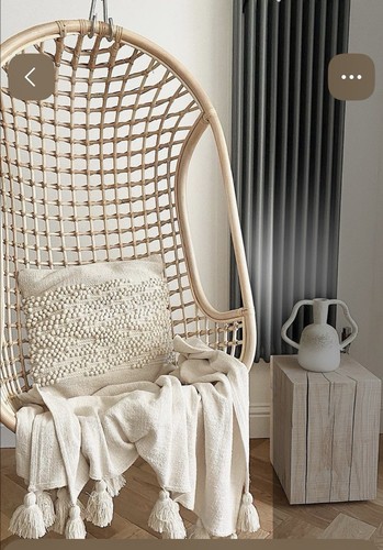 Rattan hanging egg - rattan,