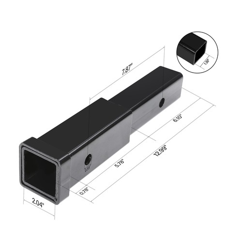 Trailer hitch extension - hitch, 2in