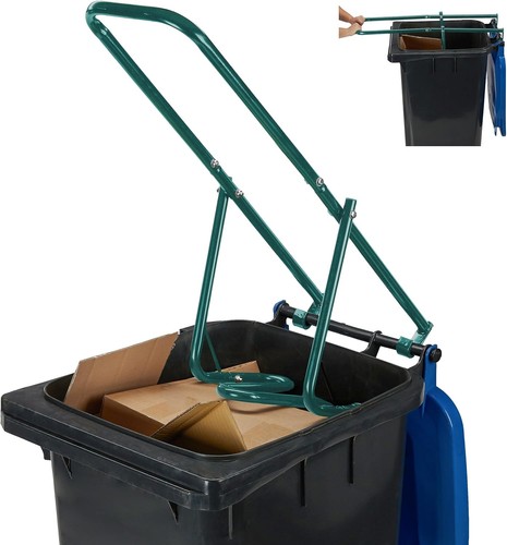 Wheelie bin compactor - wheelie,