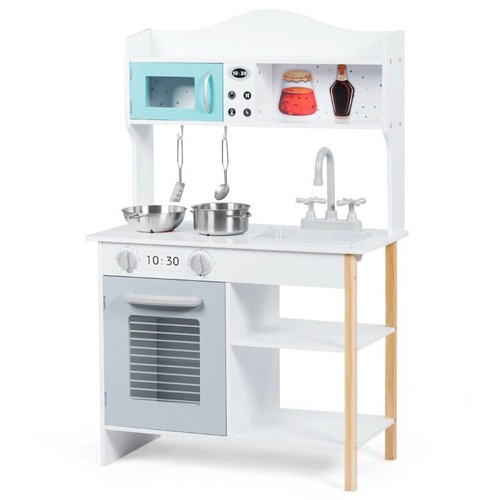Kids kitchen wooden play - kitchen,