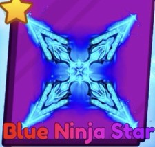 Blue Ninja Star Blade Ball