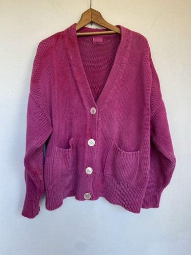 Babaa pink oversized - oversized, cardigan