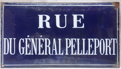 Enamel french street - french,