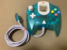SEGA Dreamcast Controller Millennium 2000 HKT-7700 Aqua blue Japan import Used
