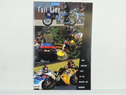 1996 suzuki full line - full,