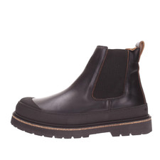Birkenstock Tronchetto Pelle Uomo Nero Prescott