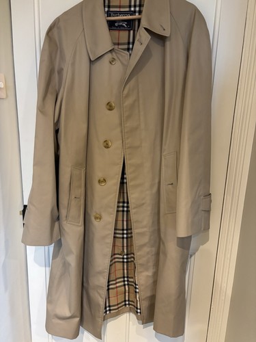 Burberry men trench coat - men's,