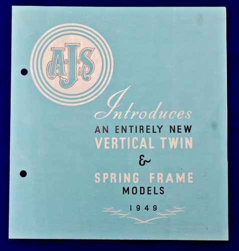 Original factory 1949 - 1949, ajs