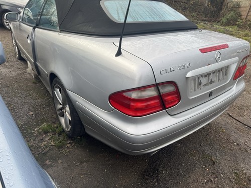 Mercedes clk w208 - w208, rear