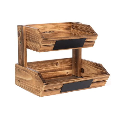 Tiers wooden storage - wooden,