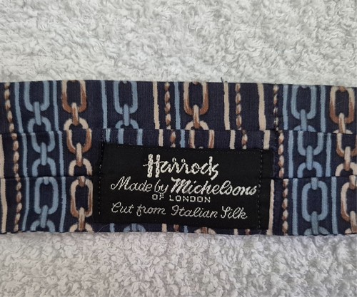 Harrods vintage silk cravat - silk,
