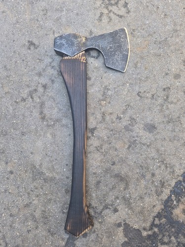 Hand forged axe - forged, hatchet