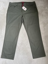 BNWT JACK MURPHY 'CAITRIONA TROUSERS' GREEN SIZE 18 RRP £59.95