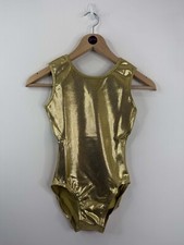 Plain Gold Mystique Leotard AME (34") - No Branding