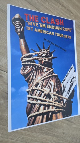 The clash poster print - the,