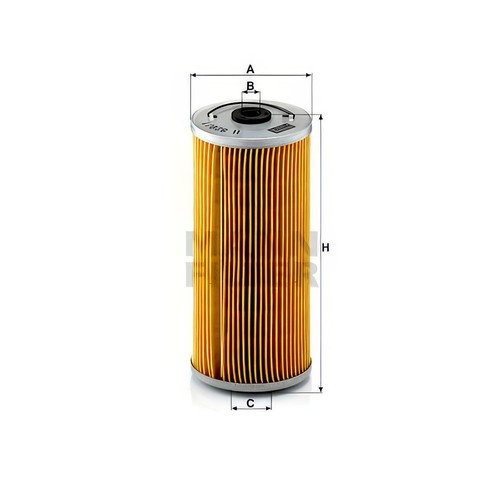 Mann h829 oil - oil, fits