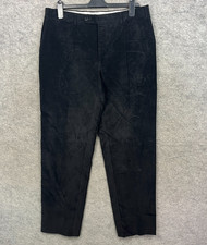 Canali Trousers Mens 34 Black