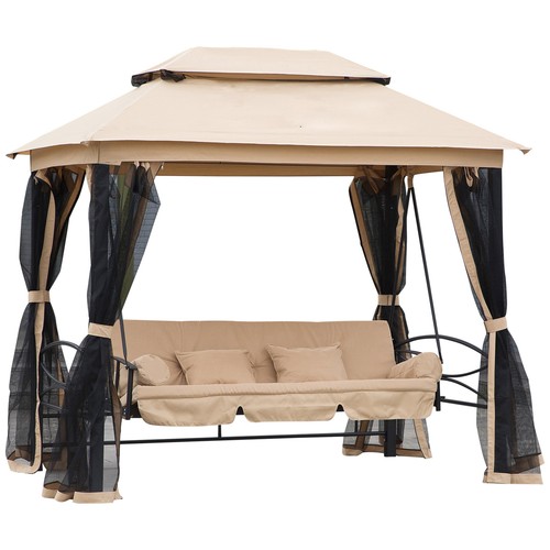 Outsunny seater swing chair - swing,