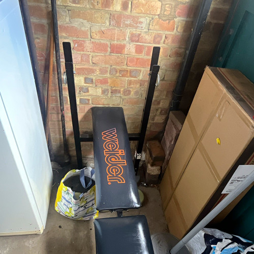 Weider steel bench press - weider,