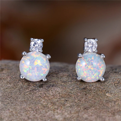 White opal fire - white,