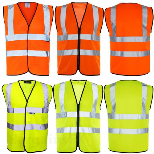 Vis vest yellow orange high - vis,