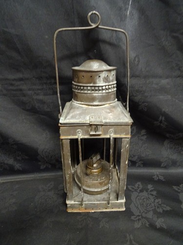 Vintage brass ships - vintage, lantern