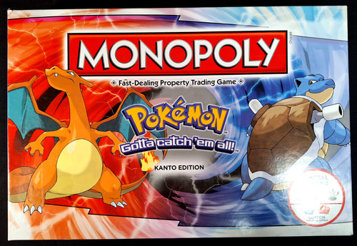 Hasbro monopoly pokemon kanto - hasbro,