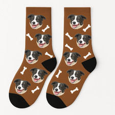 Custom Pet Photo Socks |
