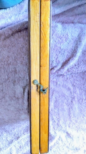 Vintage wooden fishing - vintage,