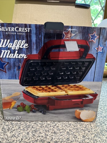 Silver crest waffle - silver, maker