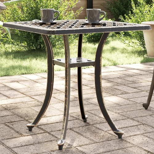 Garden table 53x53x53 cast - table,