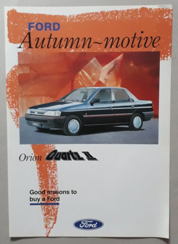 Ford orion quartz special - orion,