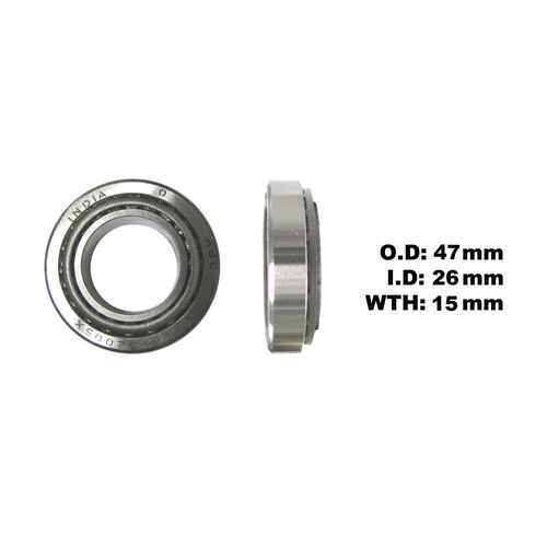 Taper bearing 26x47x15 - bearing,