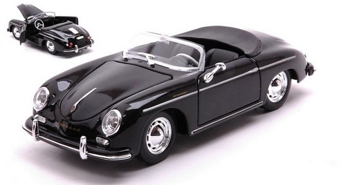 Porsche 356a speedster black - porsche,