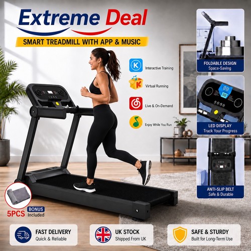 Electric folding treadmill - electric,