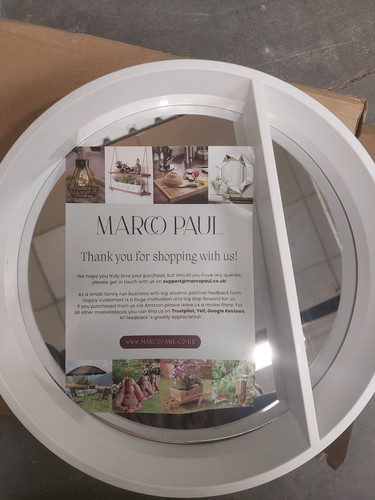 Marco paul white round wall - paul,