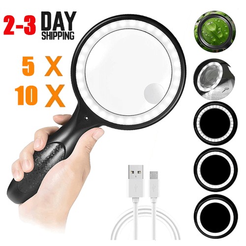 Handheld 10x magnifier jewelry - handheld,