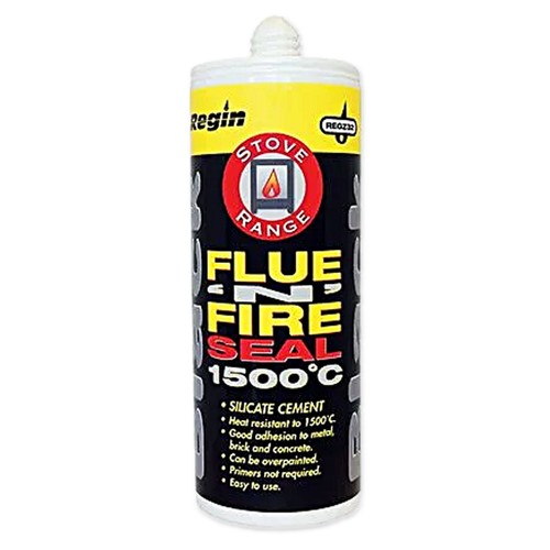 Black silicate cement flue - cement,