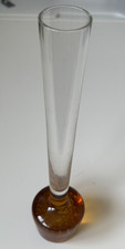Vintage - Stem Bud Vase Blue