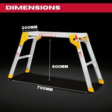 Aluminium Hop-Up Folding Bench