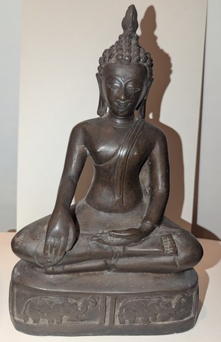 Bronze enlightenment seated - enlightenment,