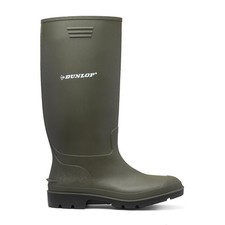 Dunlop mens wellies green - wellies,