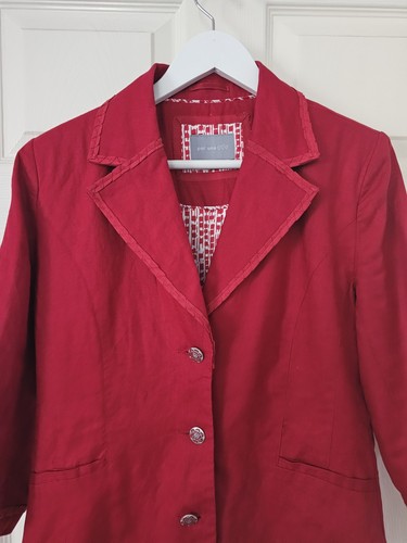 Per una linen jacket - una, lined